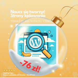 Kurs: Landing Page - Strony Lądowania