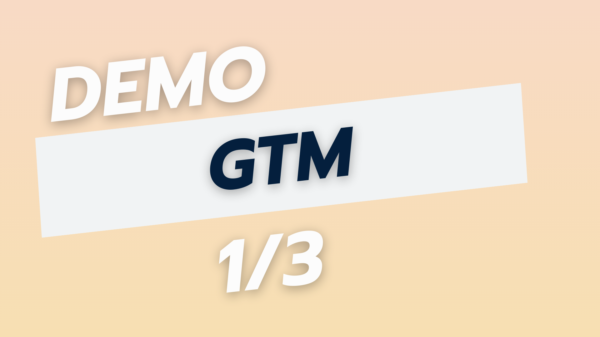 2.3 Kontener GTM
